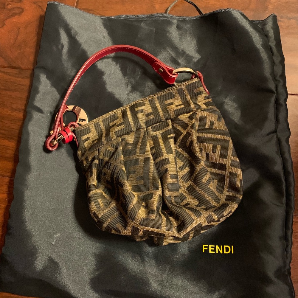 Fendi Small Bucket Wrist Handbag